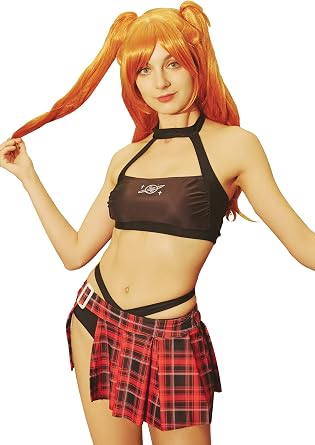 haikyuu Women Anime Kawaii Two Piece Swimsuit Cute Top and Skirt Bathing Bikini Set