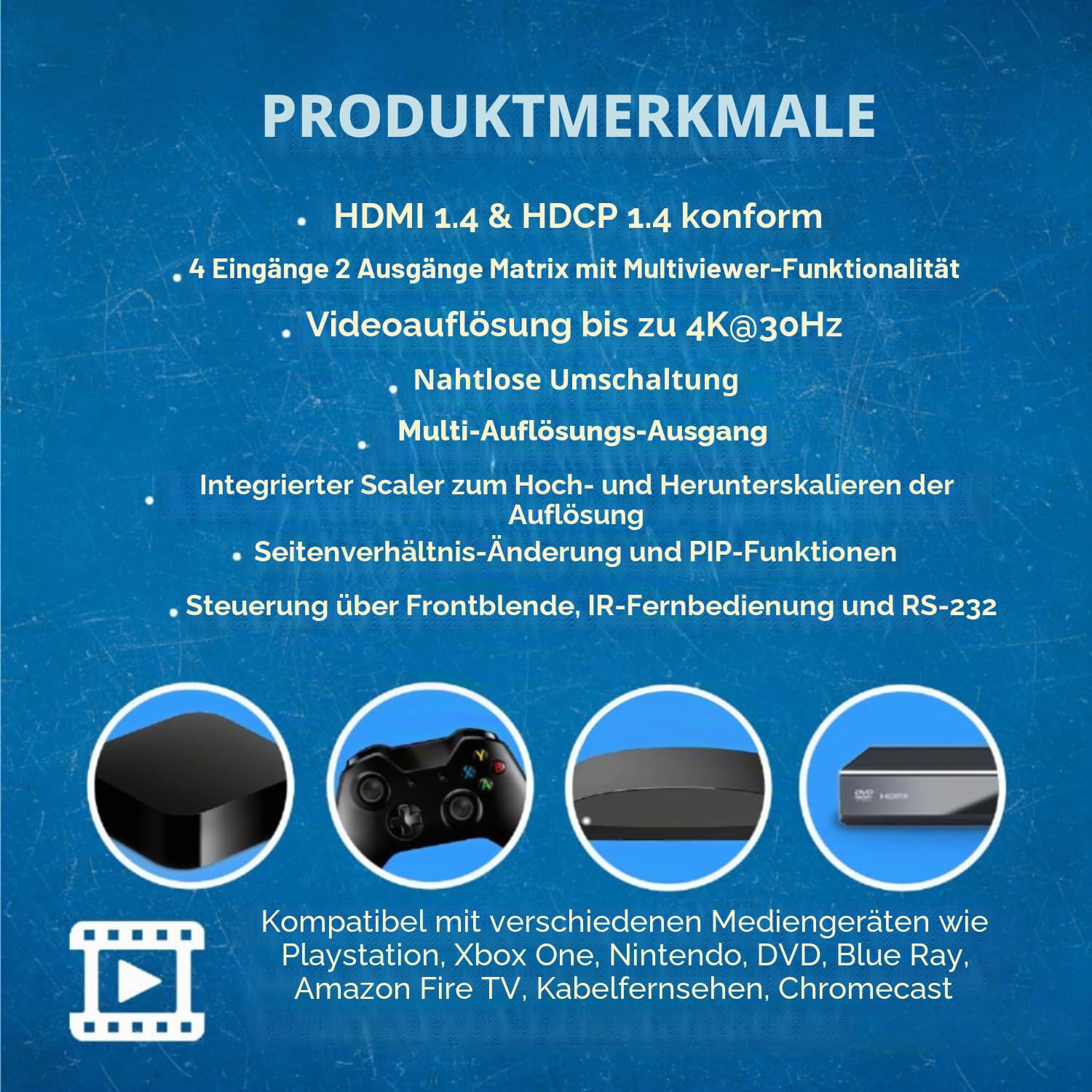 OREI 8K 2x1 HDMI Switch 4K @ 120Hz, Auto HDMI Selector 48Gbps High Resolution Switch Between 2 Inputs Prefect for Gaming, PS5, Xbox, HDR10, Dolby Vision