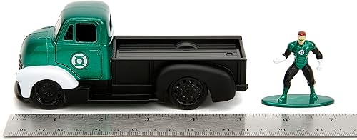 Miniatura 8 de DC Comics 132 1952 Chevrolet COE Pickup Die-Cast Car &amp; 1.65" Green Lantern Figure, Toys for Kids and Adults