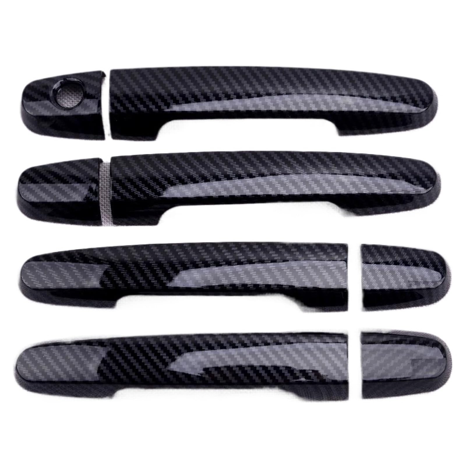 GETPZPZHMQ Car Exterior Door Handles for Toyota for Camry for Corolla for Highlander Car Door Handle Cover Trim