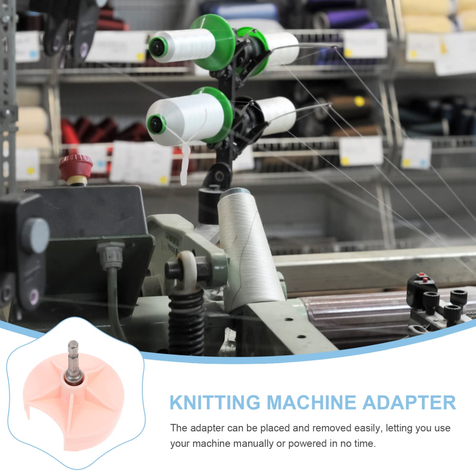 SEWACC 4stücke Knitting Machine Adapter Für Handarbeiten Und Praktischer Strickmaschinenaufsatz Für Anfänger Einfache Material