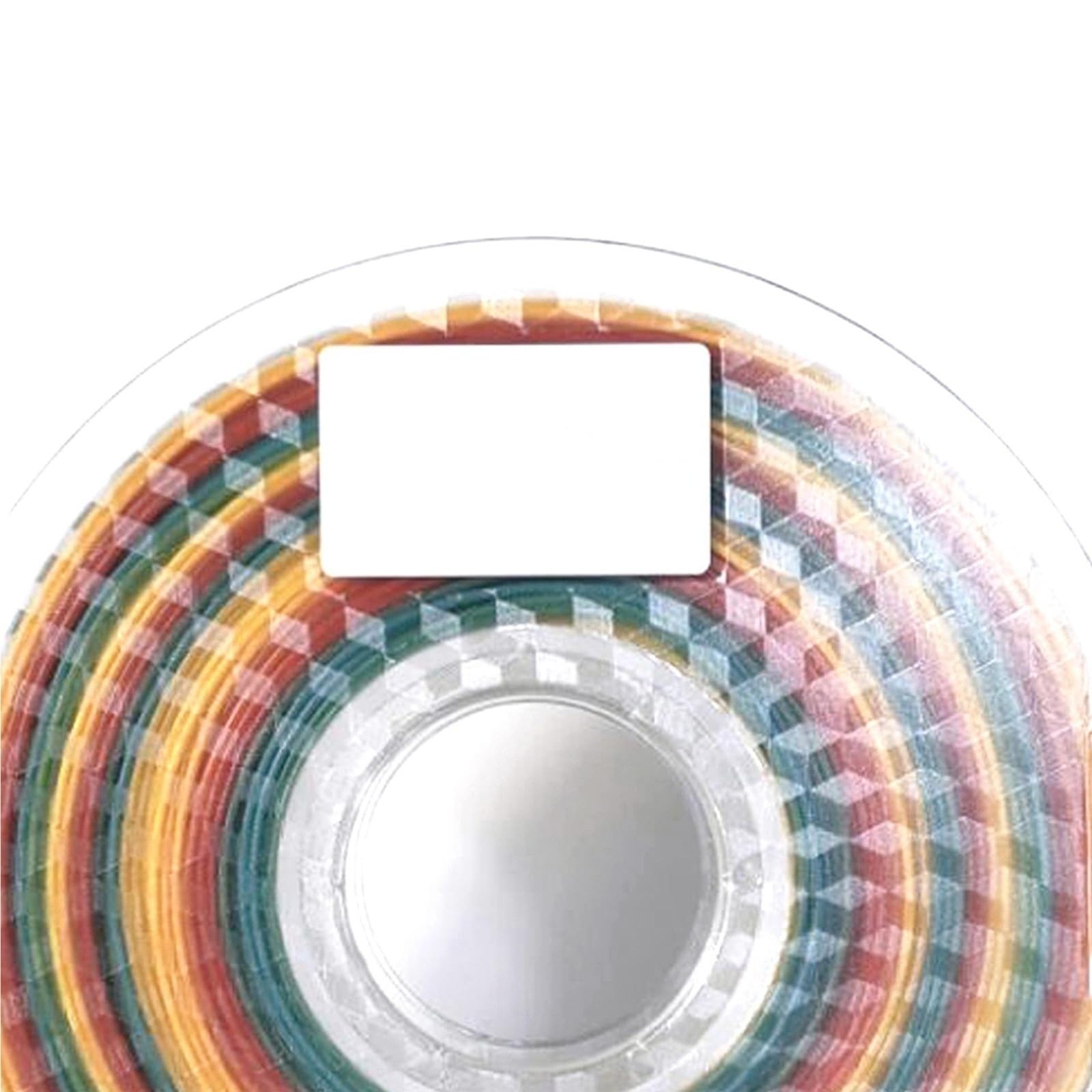 Filamento de impresión 3D PLA Rainbow 1,75 mm Multicolor Carrete kg filamento de impresión 3D