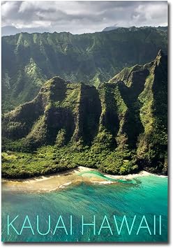 Kauai Hawaii Hawaiian Island Fridge Magnet Size 2.5" x 3.5"