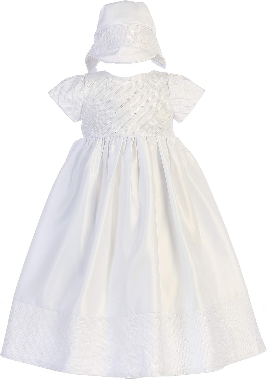 Swea Pea & Lilli 2564 Embroidered Satin Gown w/Sequins & Beads