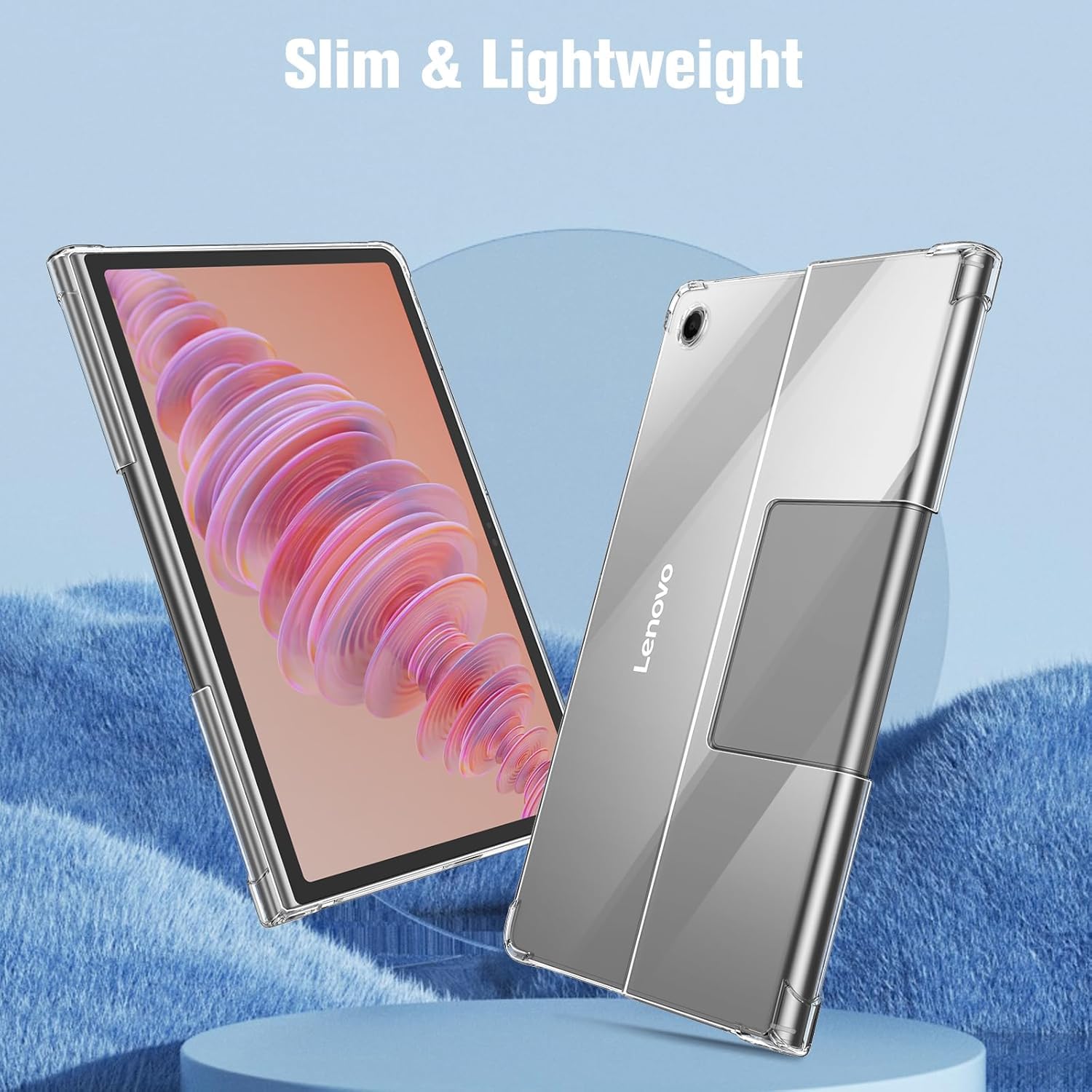 M.G.R.J® Soft TPU Transparent Back Case Cover for Lenovo Tab Plus 11.5 inch (TB351FU) (2024) — Amazon image 5