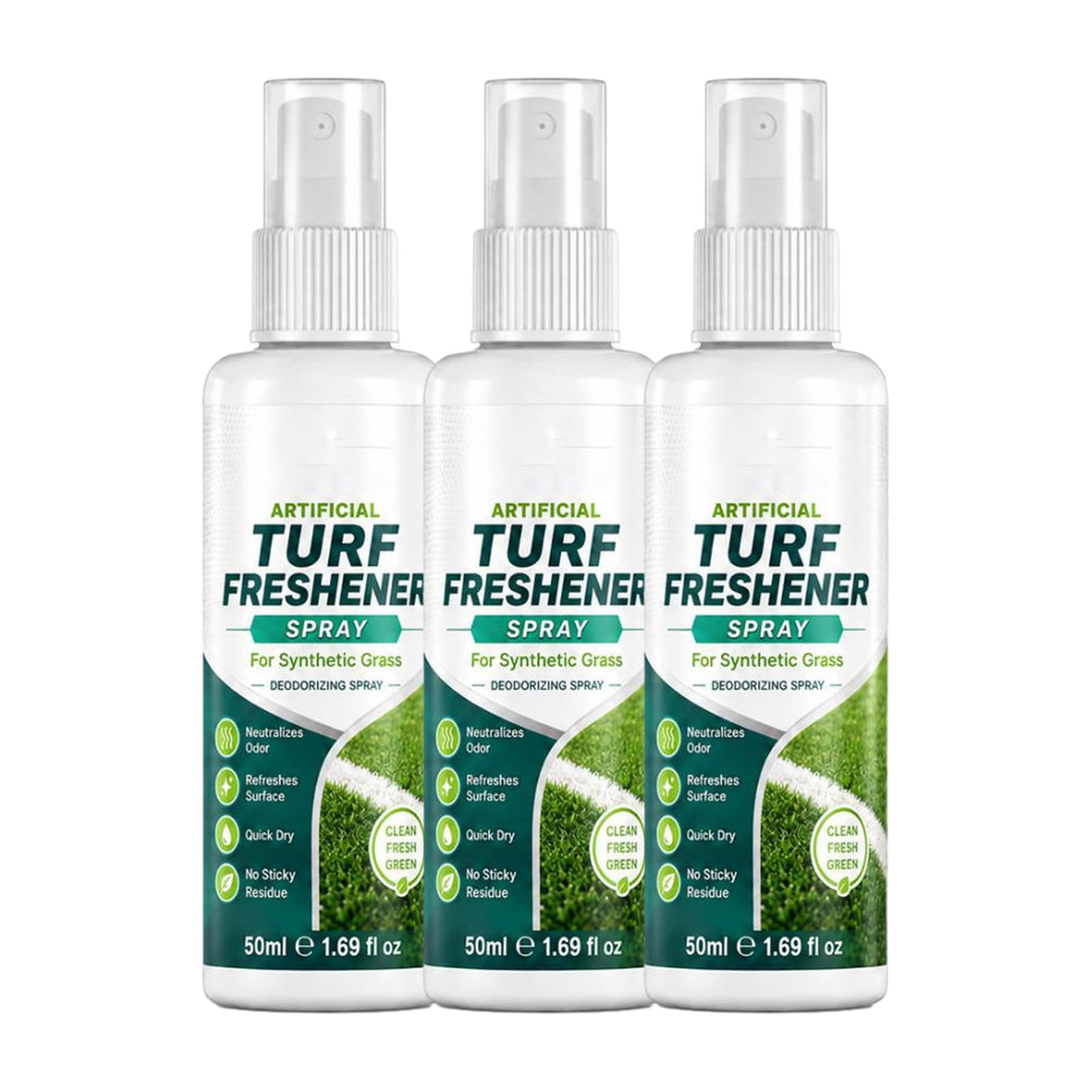 Artificial Turf Freshener Spray, Artificial Turf Cleaner，3PCS