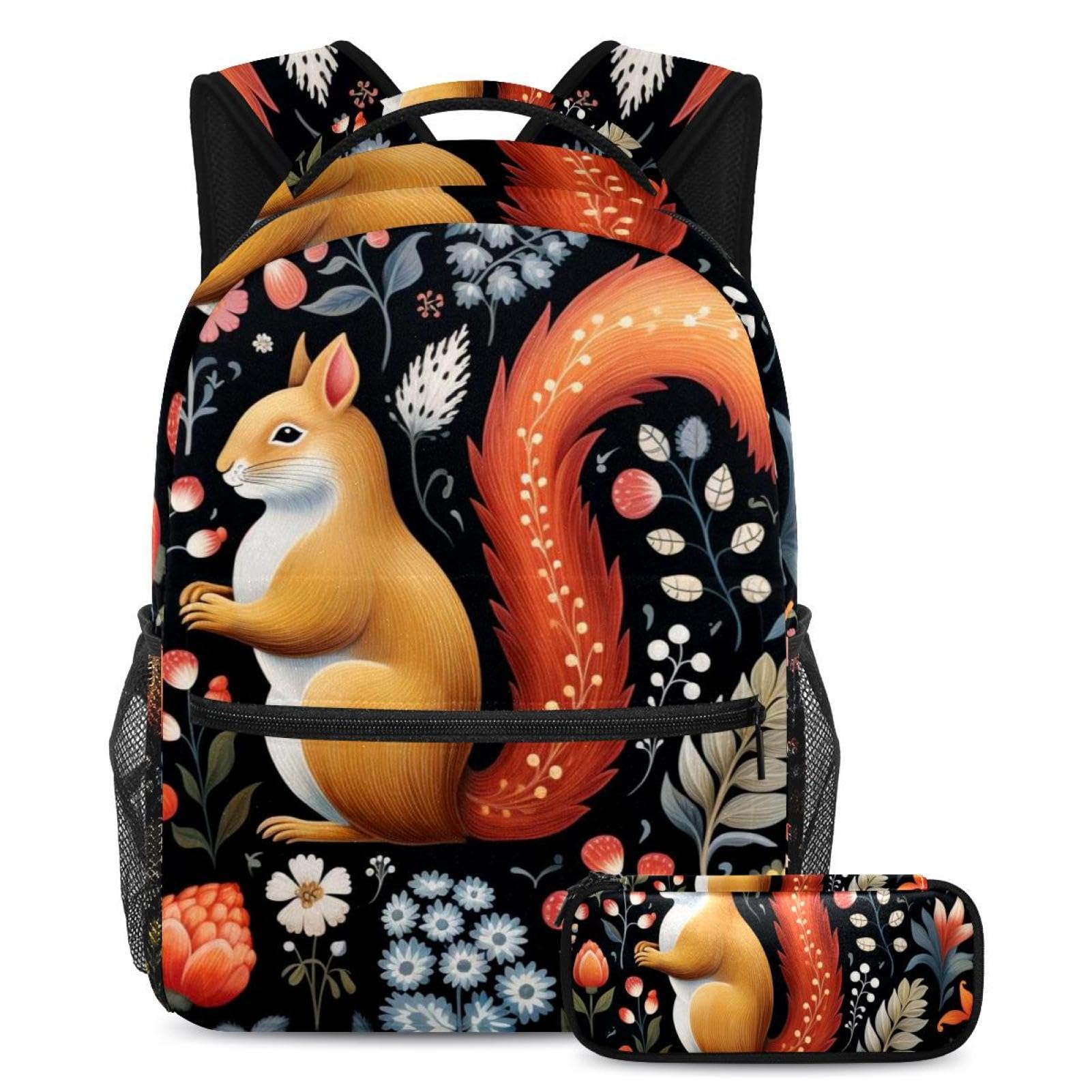Sac à dos écureuil polyvalent pour les sorties d'école et les sorties nature - 7