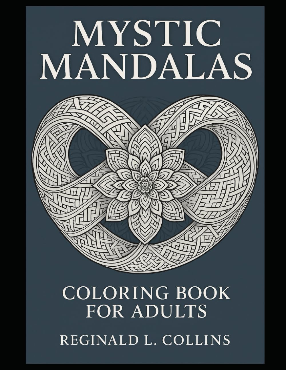 Mystic Mandalas Coloring Book for Adults: 101 Sacred Geometry & Floral Symbol Art Pieces on Single-Sided, Large 8.5"x11" Pages for Relaxation & Stress Relief