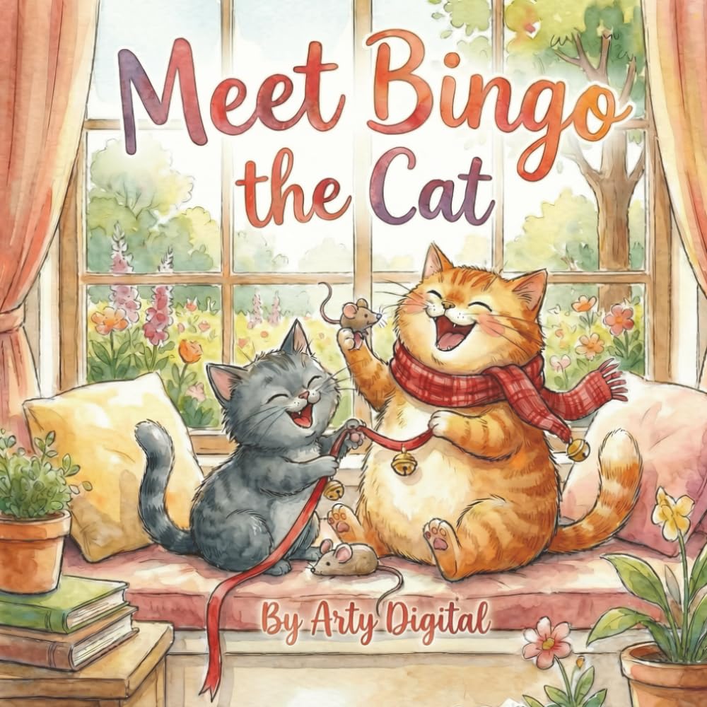 Meet Bingo The Cat: A Heartwarming Story About the Joy of Sharing