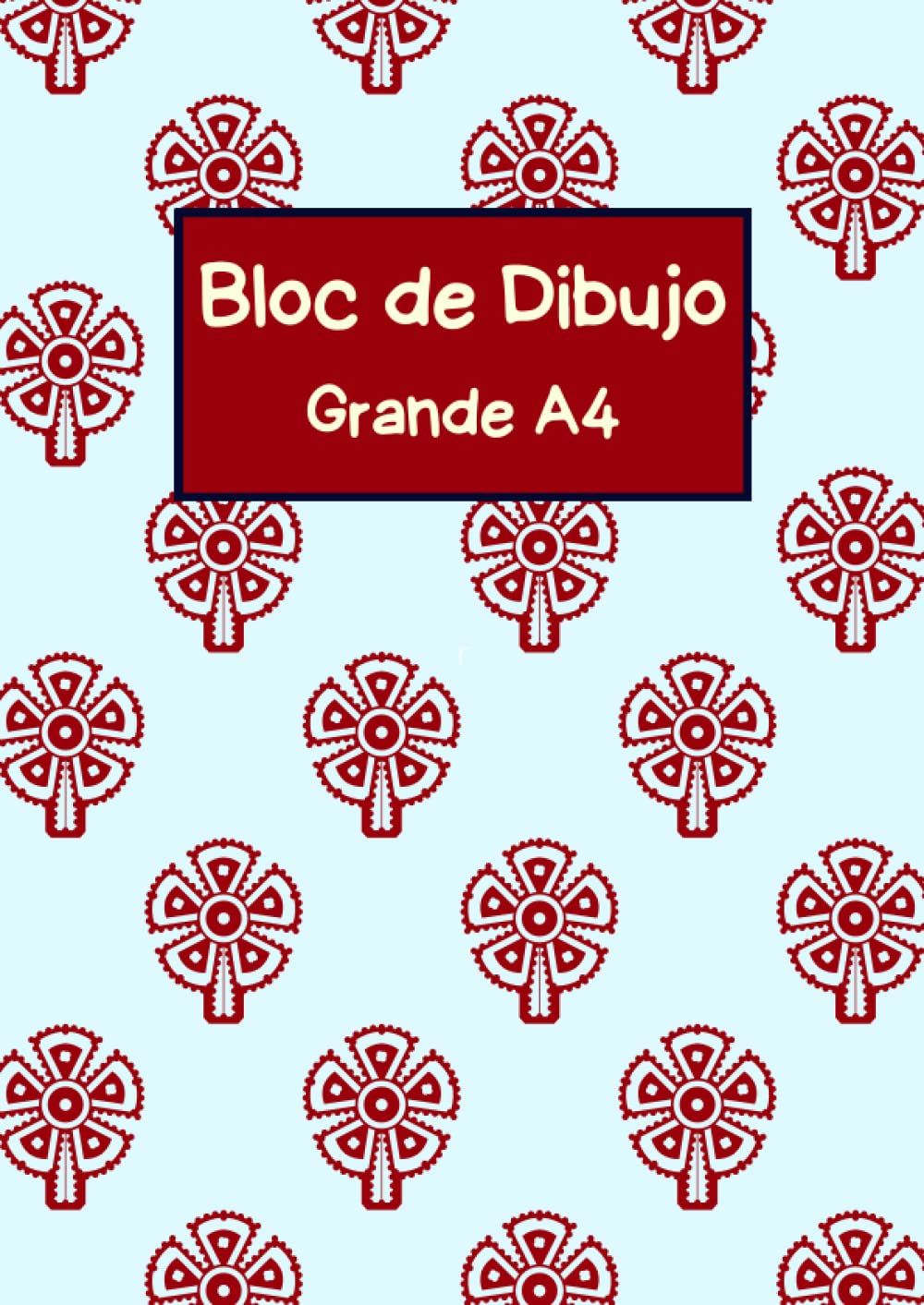 Bloc de Dibujo Grande A4: Libreta para Dibujar con Crayones, Lápices de Colores y Rotuladores Ideal para Niños y Niñas.