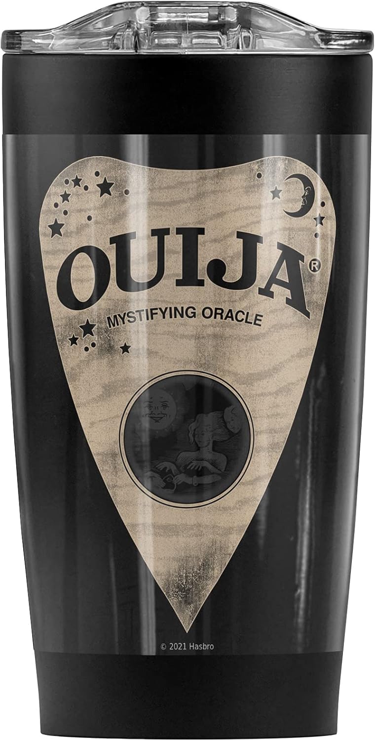 Logovision Ouija Planchette Stainless Steel Tumbler 20 oz Coffee Travel Mug/Cup, Vacuum Insulated & Double Wall with Leakproof Sliding Lid | Great for Hot Drinks and Cold Beverages