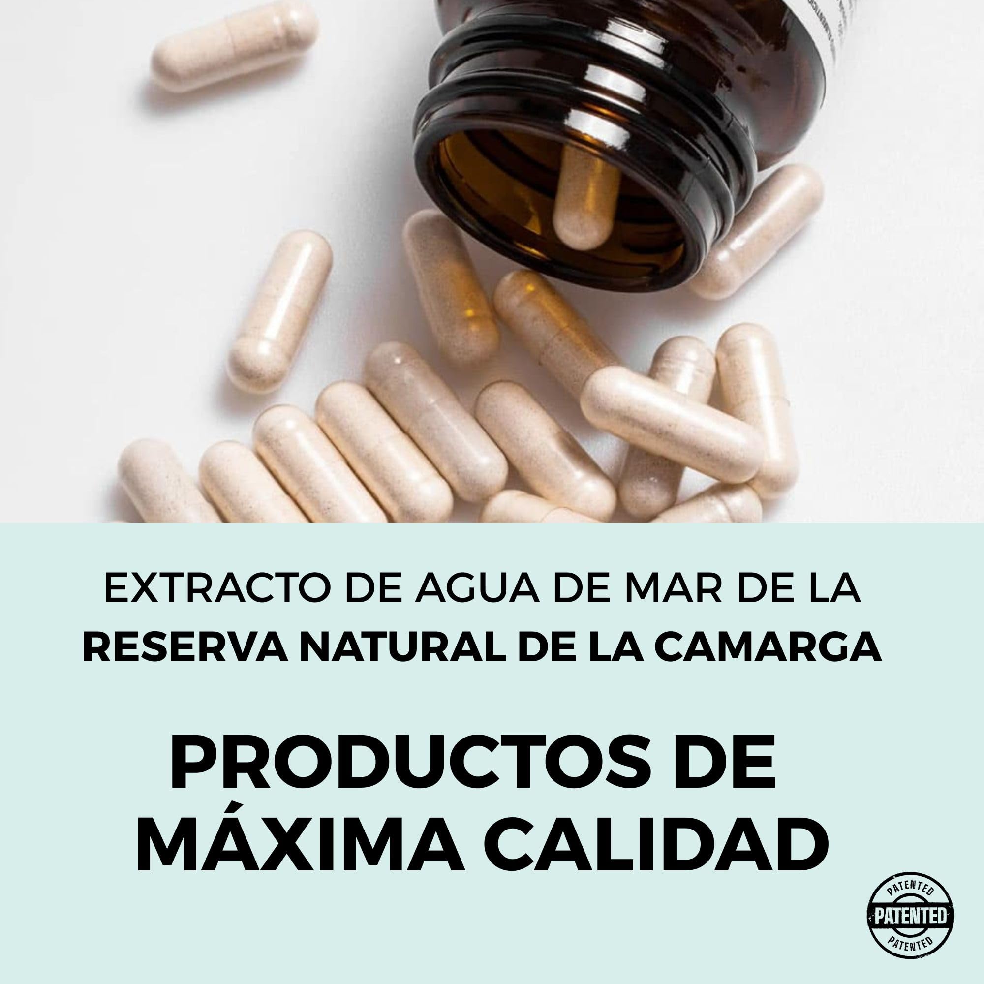 Colágeno UC-II®, Ácido hialurónico, Boswellia, Harpagófito y Sales minerales de agua de mar | Suplemento alimenticio para articulaciones, movilidad y huesos | MOVING AQUA | 90 cápsulas