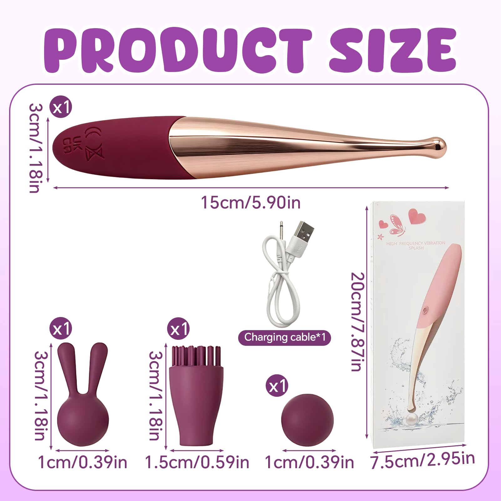 Vibratoreper Donna Professionale Succhia Clitoride 7 Modalità Sexytoysys Coppia Sex toys Vibratoreper Donna Wireless,Massaggiatore Vibrante 4 in 1