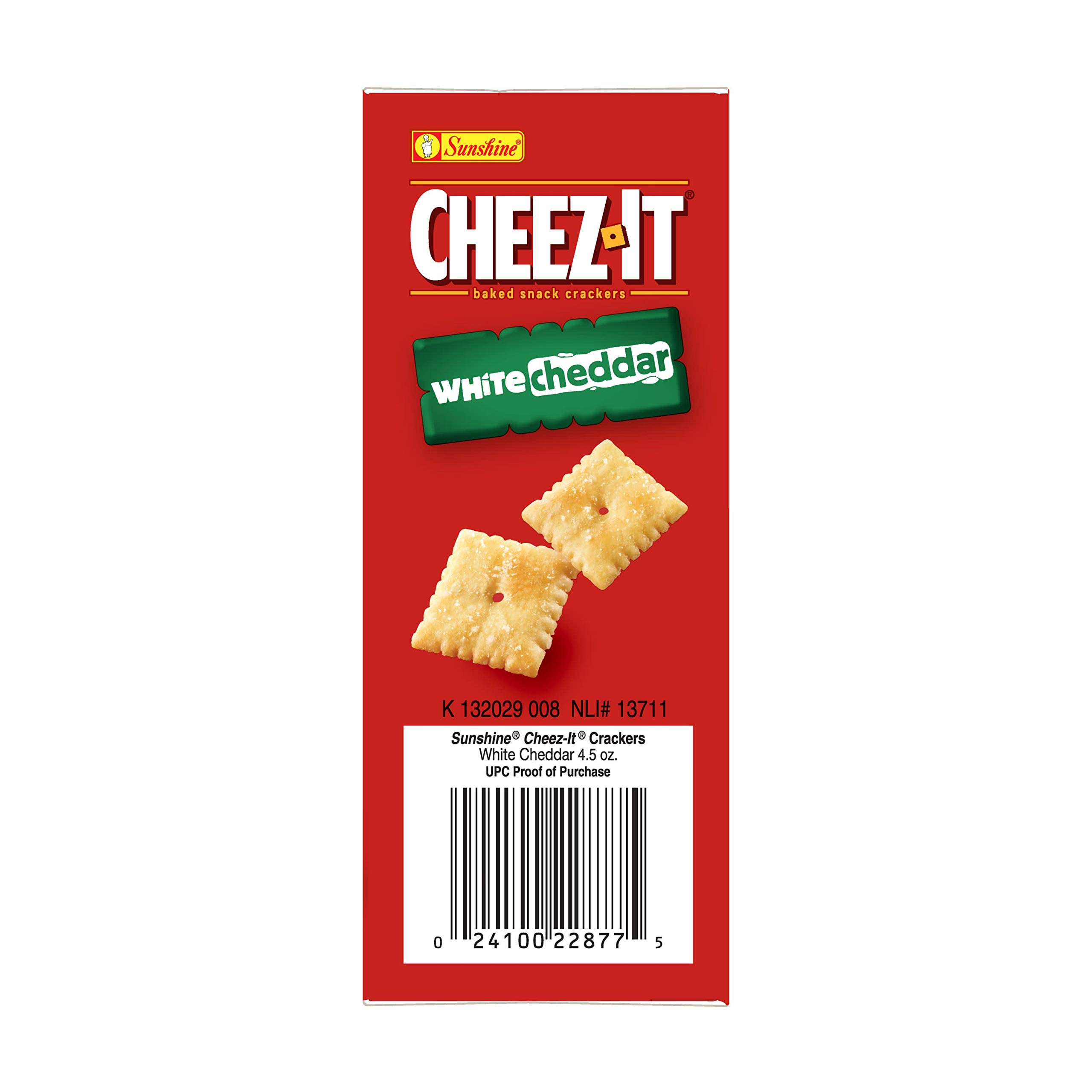Kelloggs Keebler Cheez-It White Cheddar 4.50-Ounce Pack of 12 product thumbnail 7