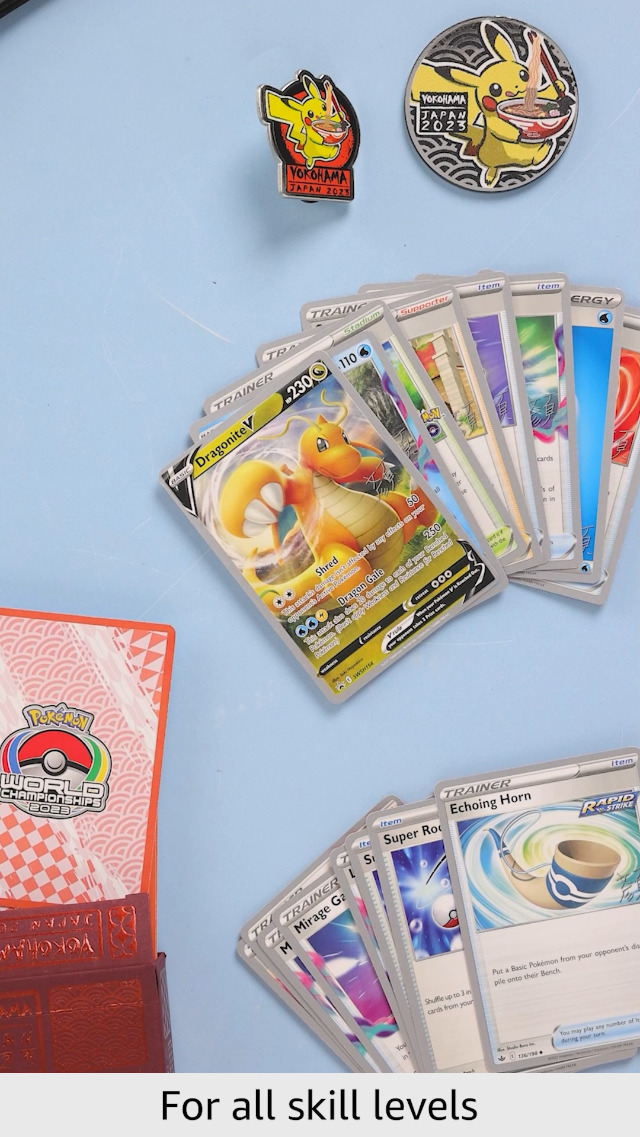 Amazon.com: 2023 Pokemon TCG World Championships Deck – Shao Tong