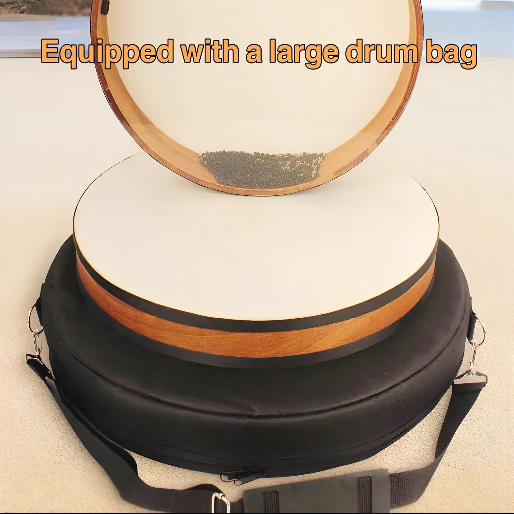 16 Zoll Ocean Wave Drum Traditionelles Percussion Instrument