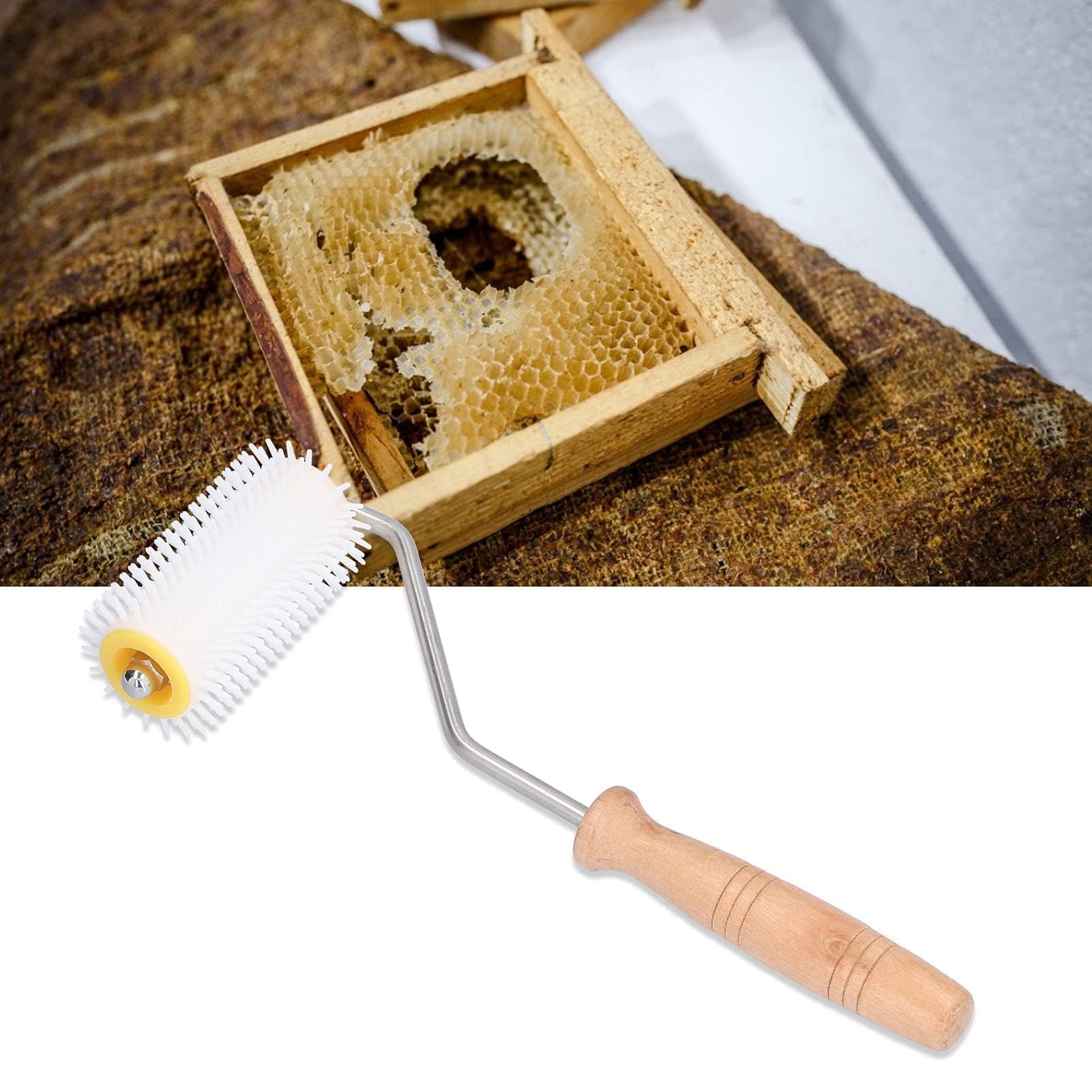 Rouleau d'aiguille de décapsulage d'extracteur de Miel, Rouleau d'aiguille d'abeille d'apiculture de Rouleau de Miel