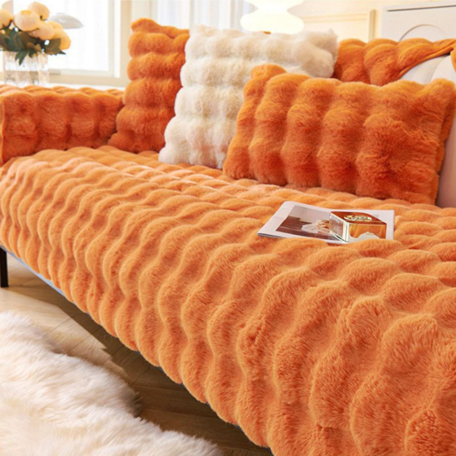 Housse de canapé lavable pour chien idéale pour des salons propres en hiver