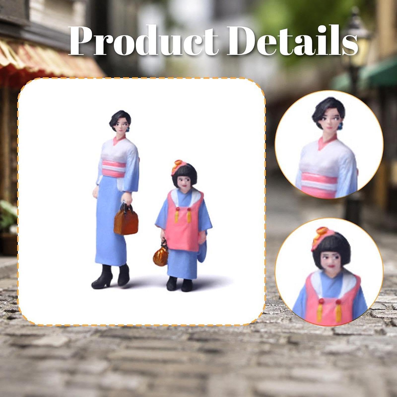 Figuras a Escala 1:64, Colección de Modelos, Escena, Fotografía, Chica con Kimono
