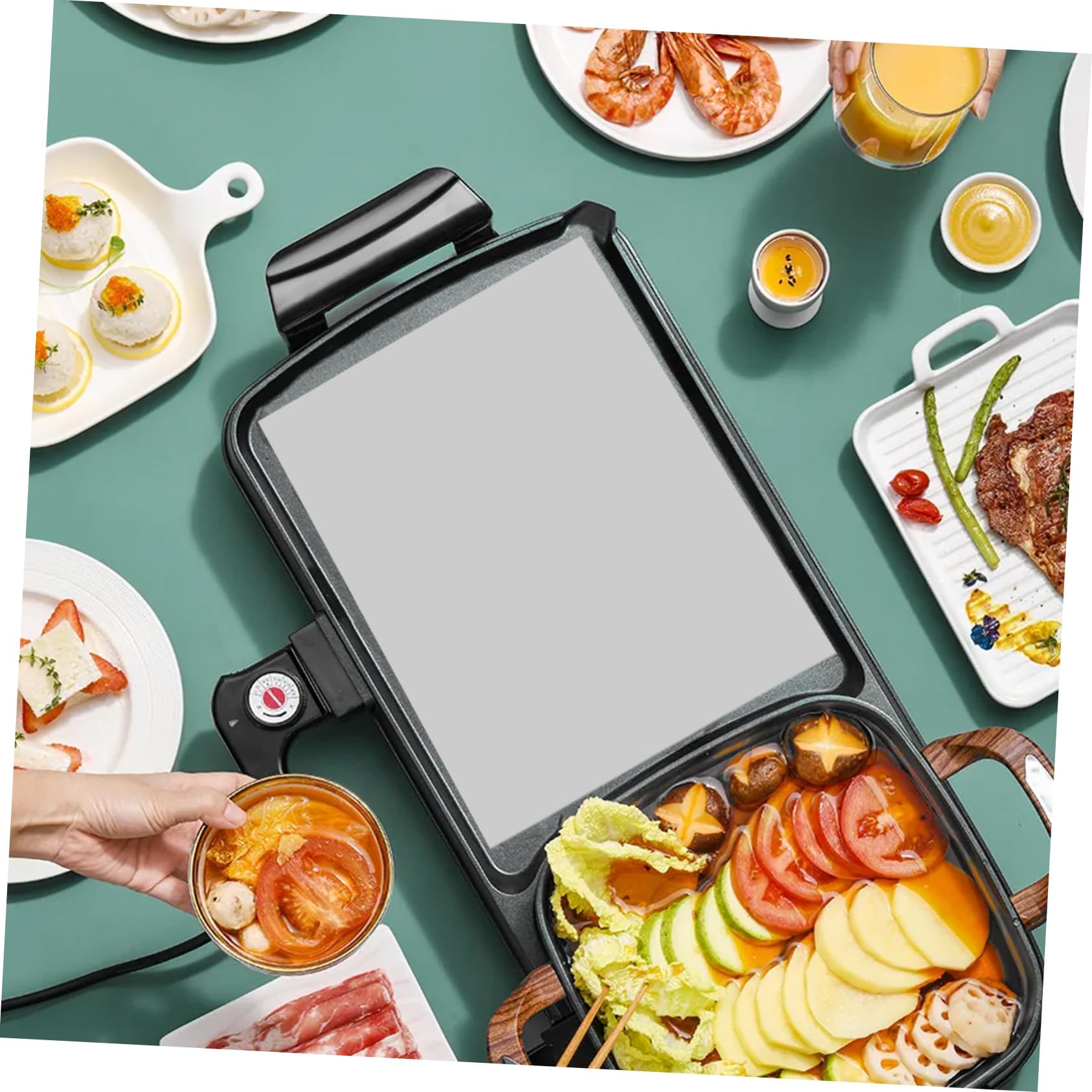 ULTECHNOVO Silikon Backmatte Rutschfest Hitzebeständig Backofenunterlage Zuschneidbar Vielseitig Einsetzbar als Backform und Schneideunterlage für Haushalt und Bäckerei