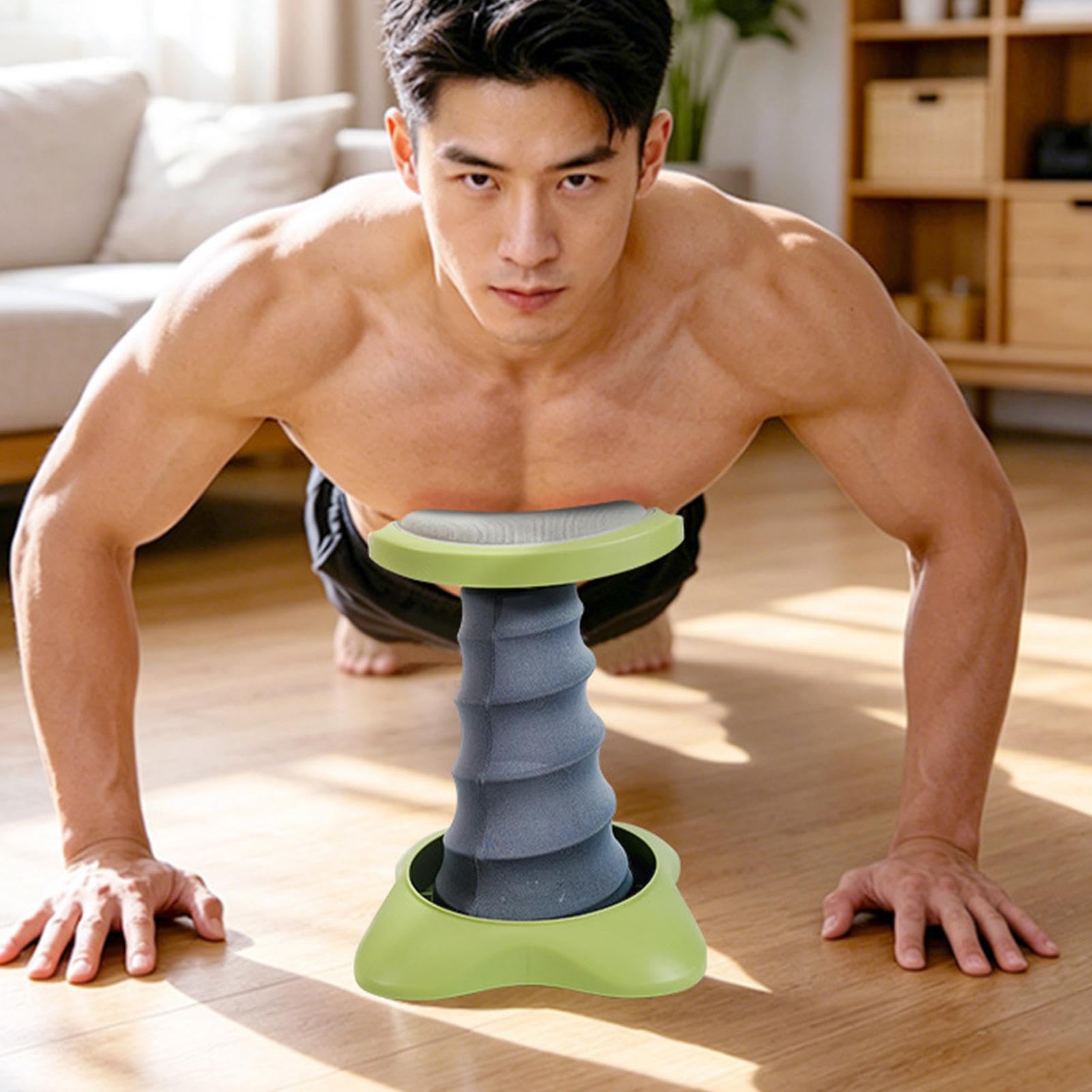 Trenażer Push Up Do Pompek Urządzenie Treningowe Na Mięśnie Brzucha | Sprzęt fitness do ćwiczeń pompkowych Przeznaczony na Siłownię, Ćwiczenia, Jogę, Biuro, Mieszkanie, Pilates i