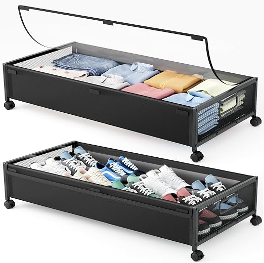 Rectangular Fabric Bed Organizer