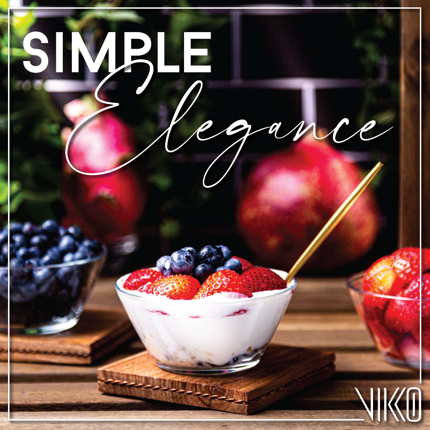 Vikko Bol De Service En Verre, 63,5 Ounce | Beau Design Ondulé