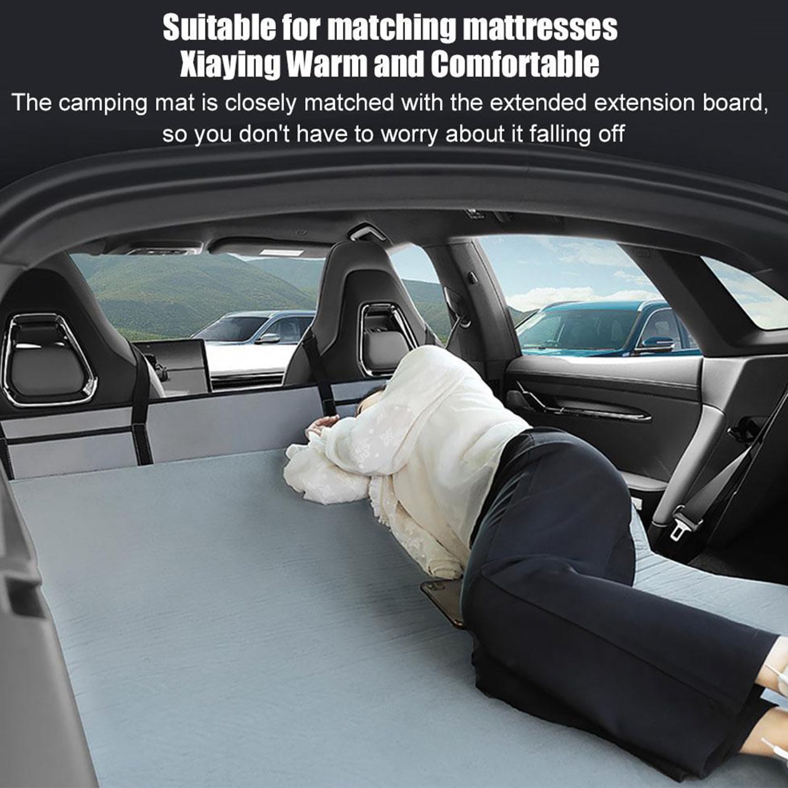 Materasso Per In Auto Estensione Posteriore Portatile | Comoda Estensione per Materasso da Auto da Viaggio Avventure Outdoor e Campeggio