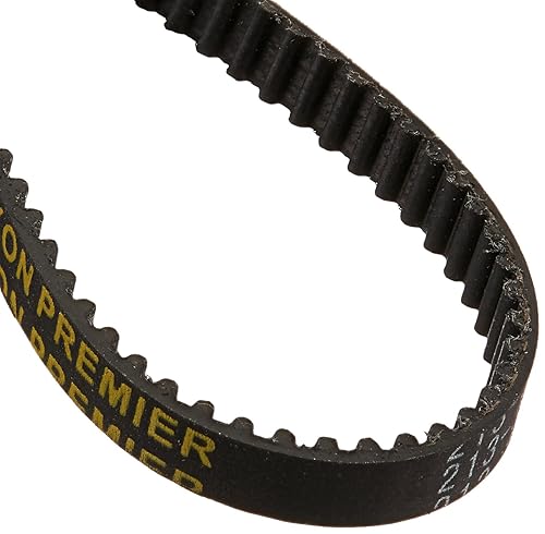 Miniatura 5 de BESTORQ 156-3M-6 Correa de distribución HTD, circunferencia exterior de 6.142 in x 0.236 in de ancho x 0.091 in de alto, paso de 0.118 in, 52