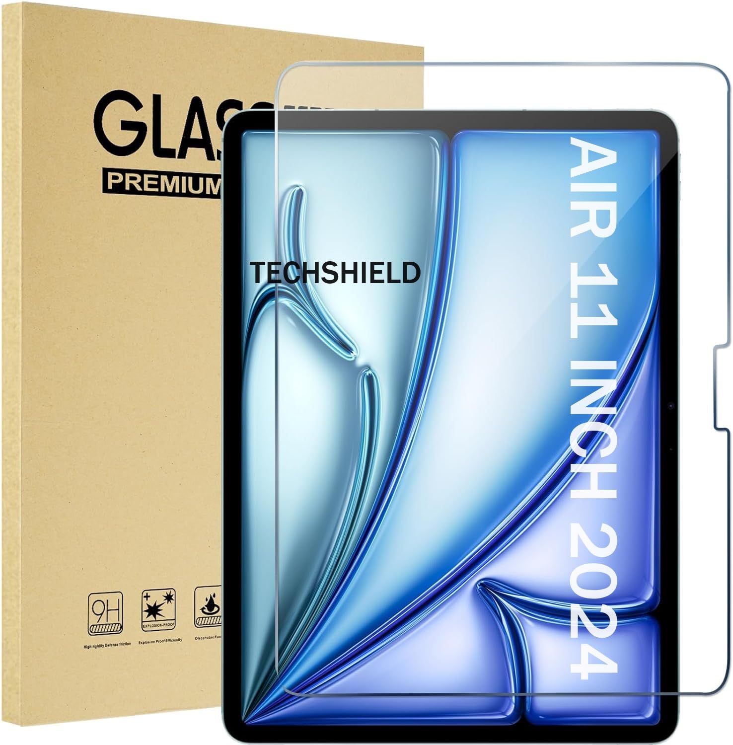 See full amazon price history chart for TECHSHIELD Tempered Glass Pack Screen Protector for iPad Air 11-inch M2 2024 (6th Generation), Tempered Glass-Apple Pencil Pro & Case Compatible, Anti-Scratches, High Definition TECHSHIELD Tempered Glass Pack Screen Protector for iPad Air 11-inch M2 2024 (6th Generation), Tempered Glass-Apple Pencil Pro & Case Compatible, Anti-Scratches, High Definition (B0D5QXSMGS) Amazon Price History, Amazon Price Tracker