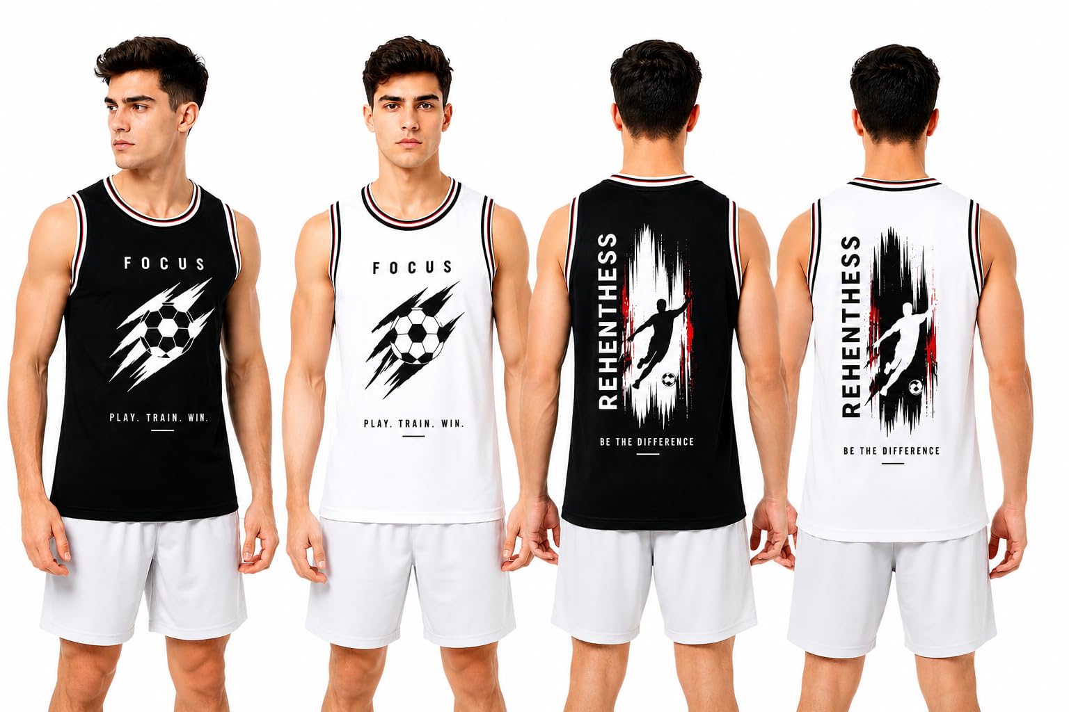 adimac Men's Sports Sleeveless Gym Vest Combo Pack of 2-picture-14