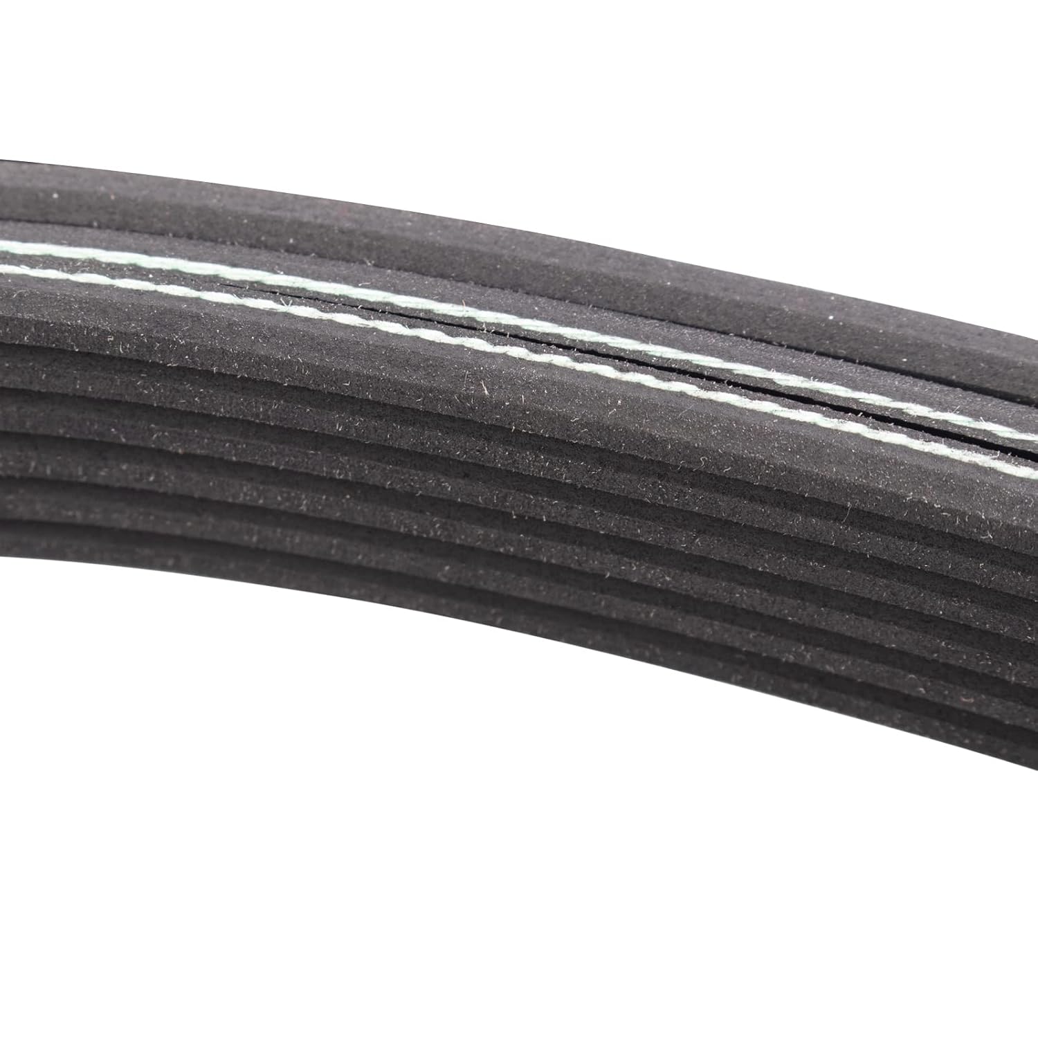 TRQ Serpentine Belt Compatible with Chevrolet Dodge Ford Jeep Lexus Mazda Pontiac Toyota