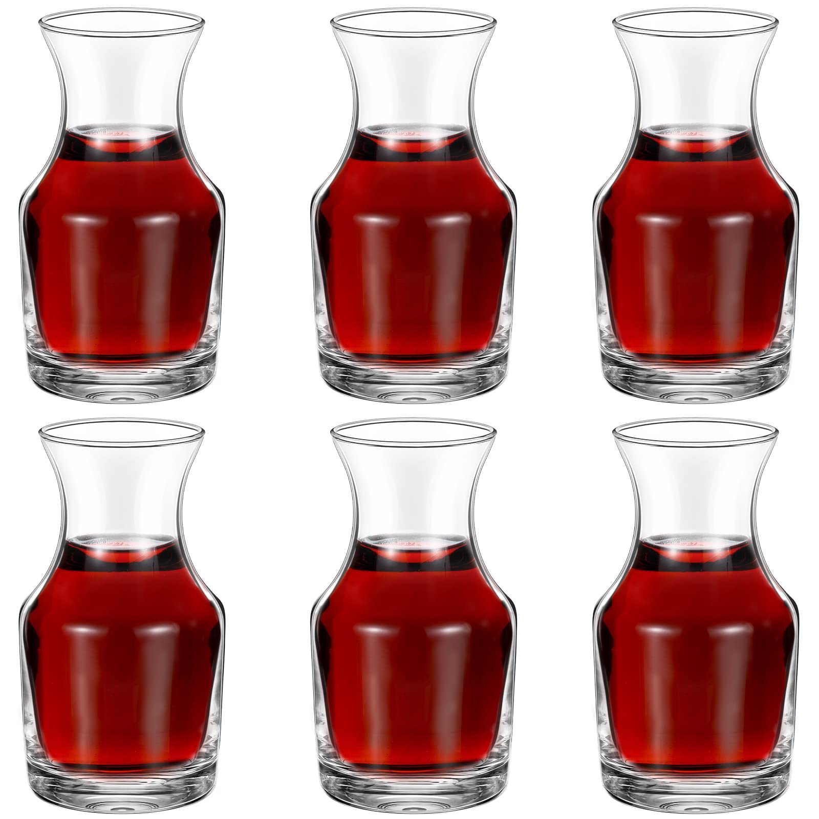 Inevoc Wine Decanter, Inevoc 24 Pack Single Serving, Mini Size Decanters, Small Individual Wine Decanters, Wine Decanter Decanter, Small Decanter For Wine Dinner Parties, Wine Tastings Transparent - View #6