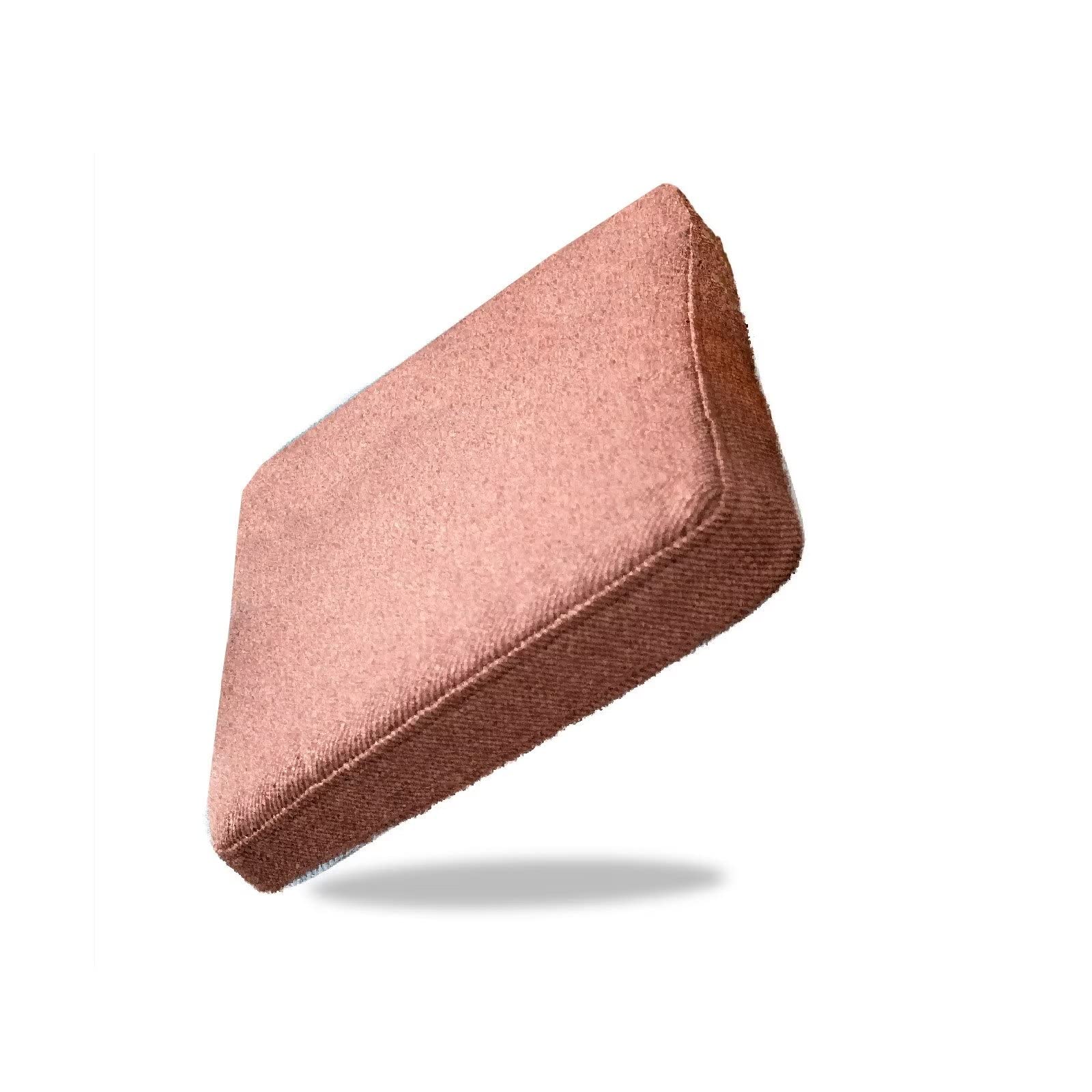 Juego de 4 cojines para silla de comedor, cojines para sillas de cocina, paquete de 4, cojín elevador para sillón firme de 40 cm cuadrados, almohadillas invisibles antideslizantes para silla, con crem