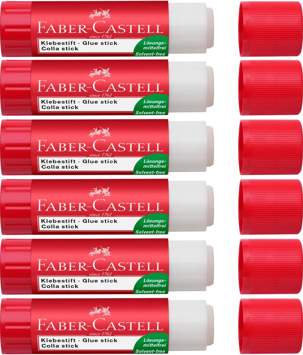 Colla Stick Faber-Castell - Confezione Da 24 Pezzi Da 20g L'una - Foto 7