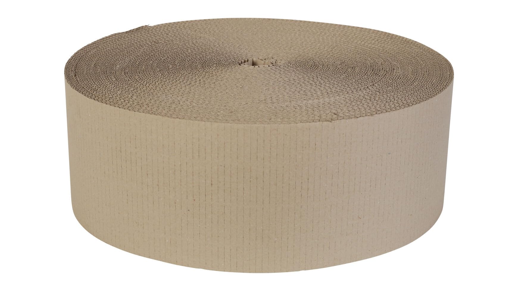 2x Rollenwellpappe Wellpapprolle 20cm 70lfm Braun C-Welle Wellpappe Verpackungsmaterial für sicheren Versand & Lagerung