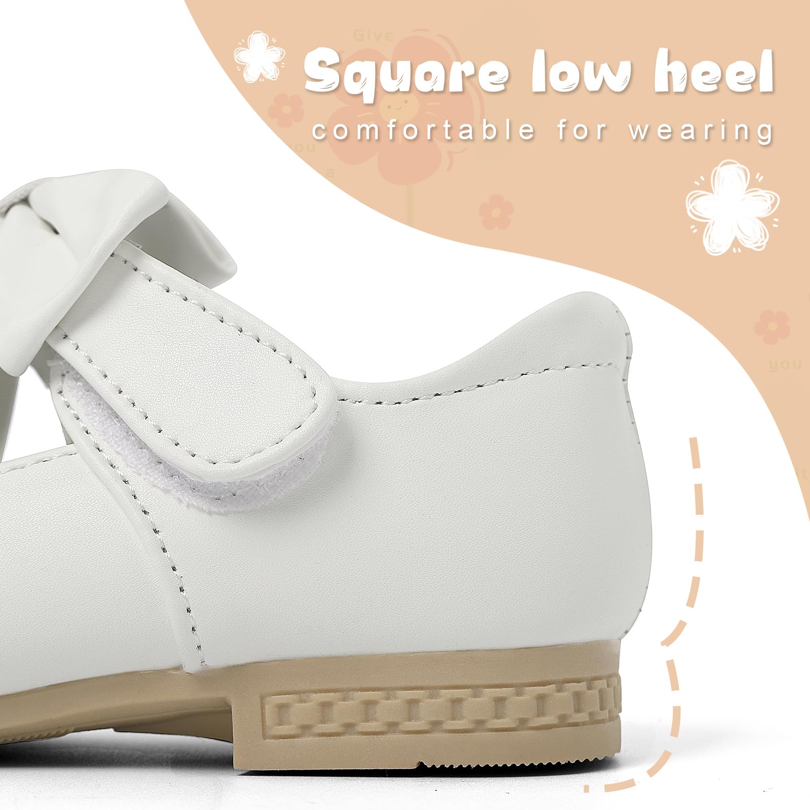 Zapatos Mary Jane para Niñas, Zapatos de Vestir de Princesa, Bailarina, Zapatos Planos de Ballet