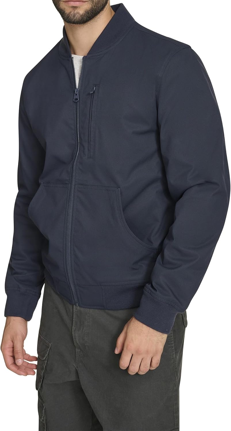 Levi's Men's Rib Knit Bomber With Chest Zip Pocket - Image 3