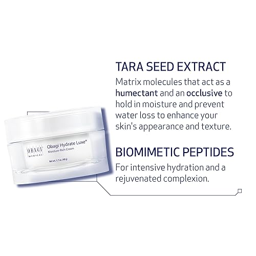 Miniatura 4 de Obagi Hydrate Luxe - Crema rica en humedad paquete de 1 loción facial hidratante con manteca de karité crema facial hidratante ultra rica para piel