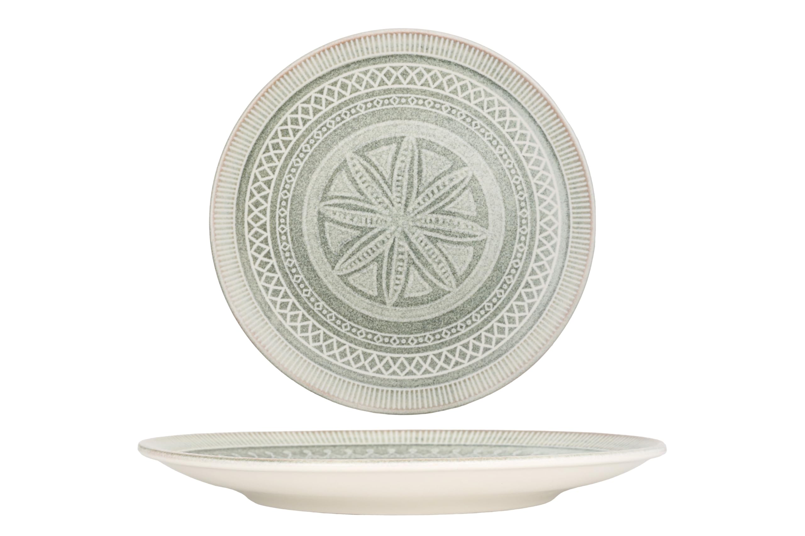 Kütahya Porselen Juegos de vajilla (Medium) - Miras - 24 piezas - 6 Personas - Porcelana