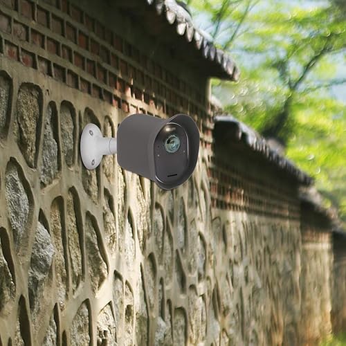 Miniatura 9 de kwmobile Funda de silicona compatible con Arlo UltraArlo Pro 3Pro 4, funda de silicona para cámara de seguridad para exteriores, color negro