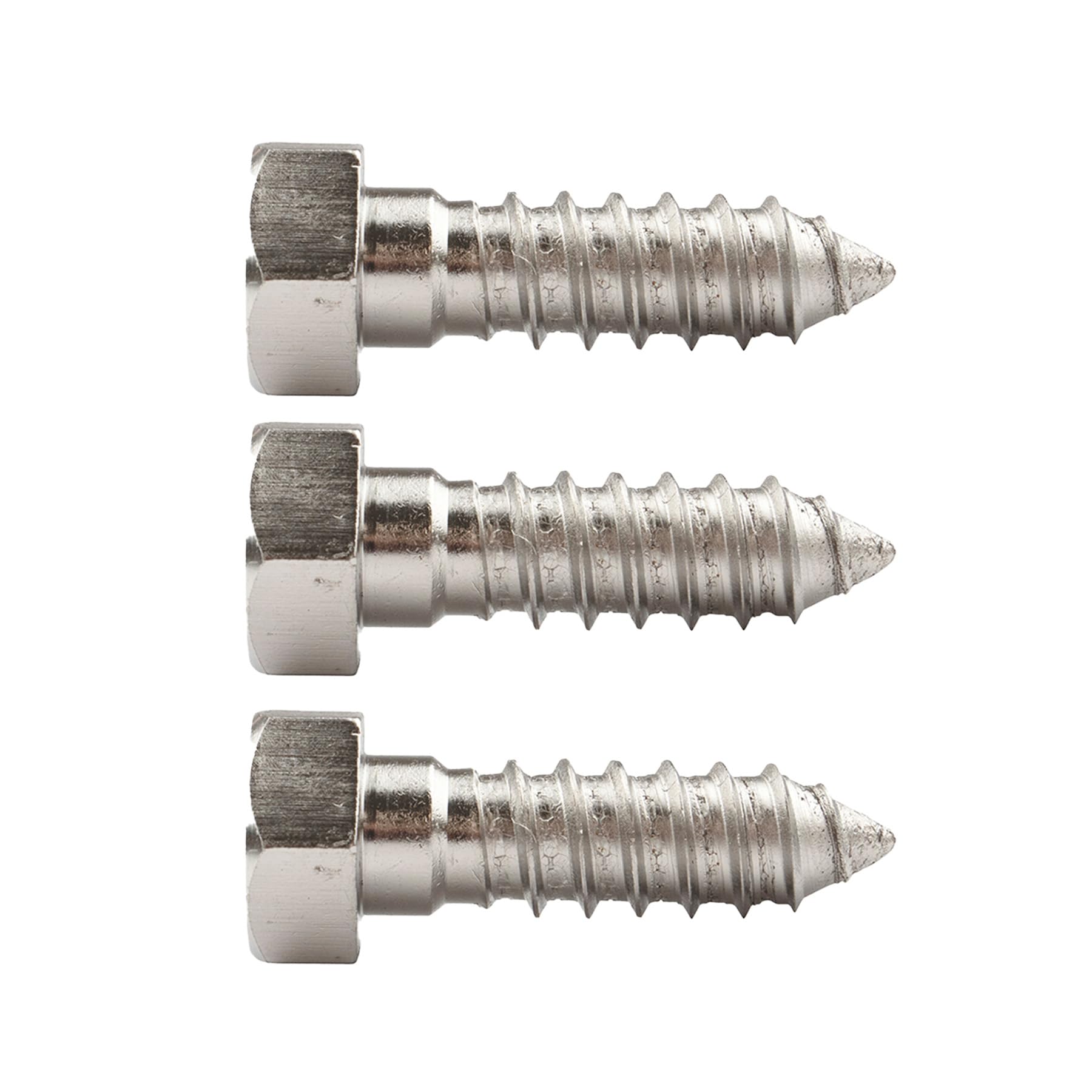 Conquest 5/8" x 2" Lag Bolts, 18-8 Stainless Steel, Coarse Threads Hex Head, Corrosion-Resistant for Outdoor, Wood, and Structural Projects (10 Pack)