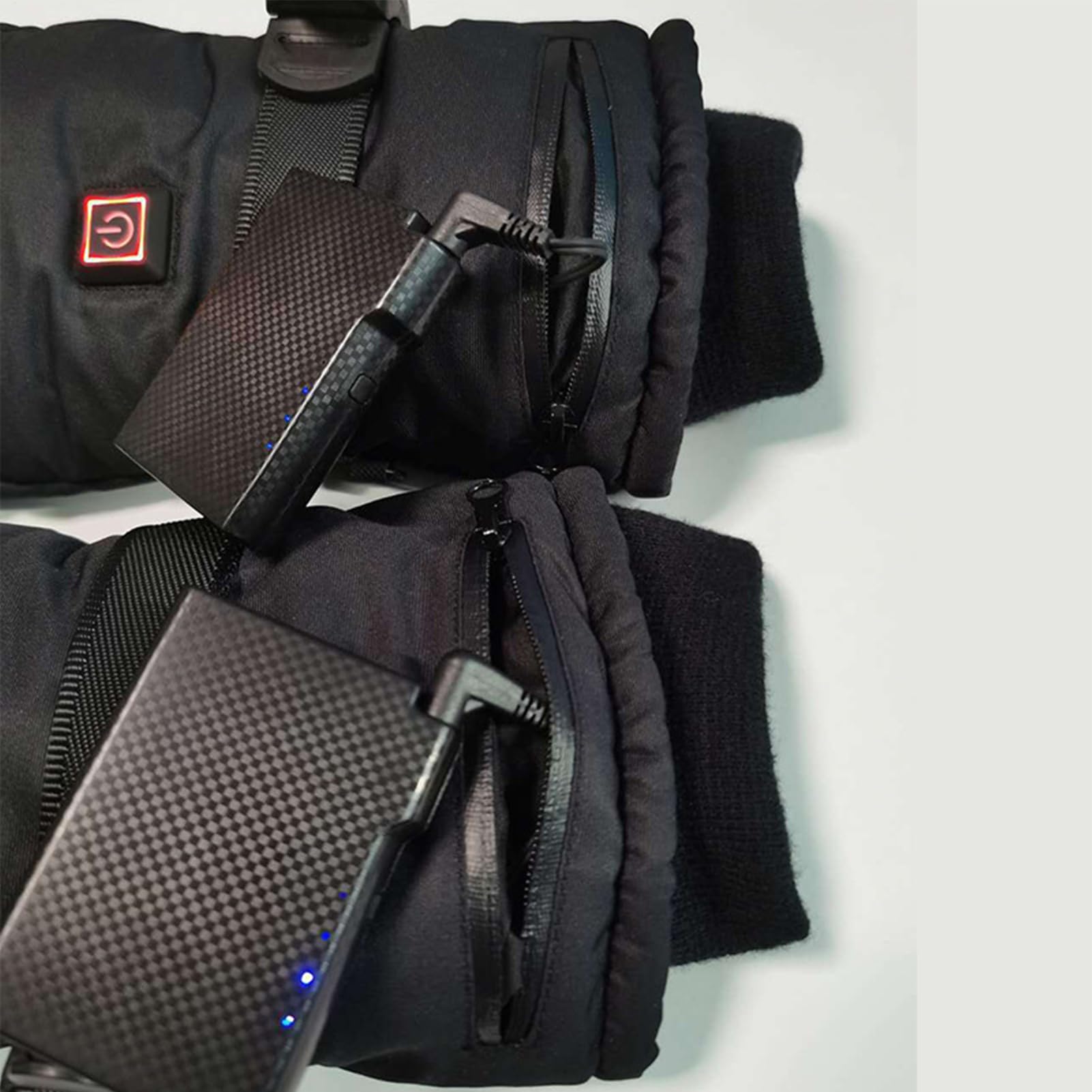 Guantes de Moto calefactables, térmicos para Hombres y Mujeres