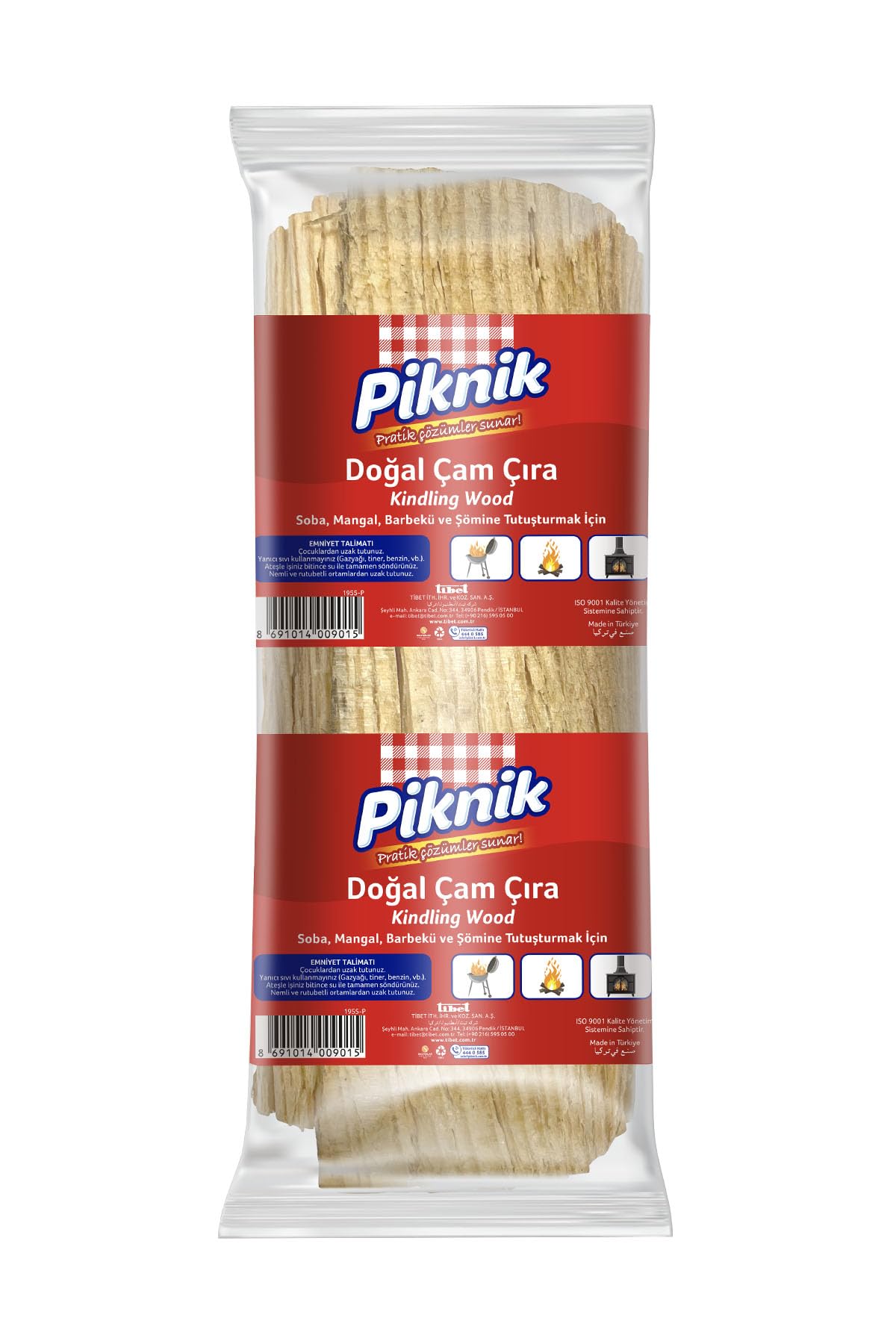 Piknik Mangal Tutuşturucu Çıra Çam Doğal 1955