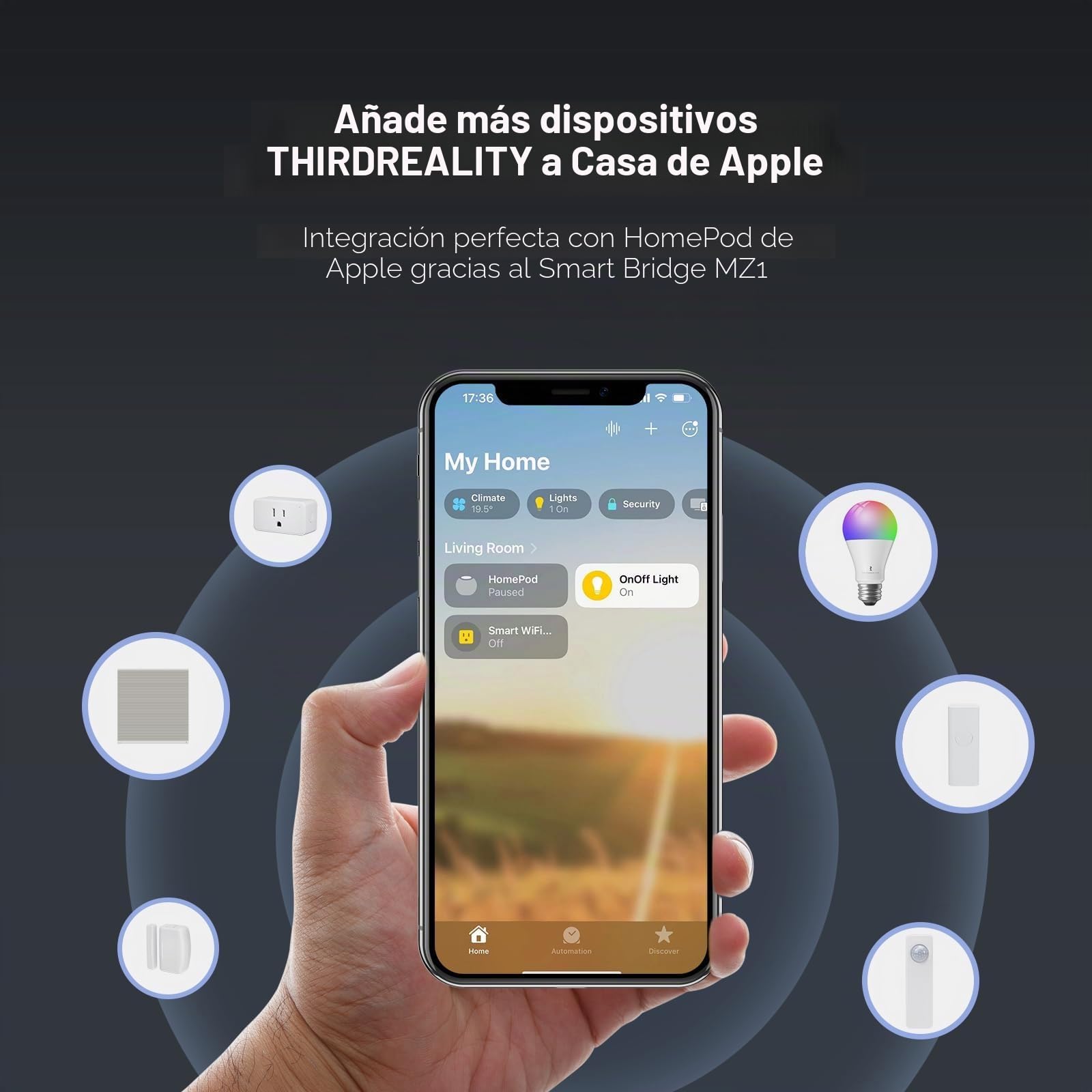 THIRDREALITY Zigbee A19 - Bombilla inteligente de color ZL4, paquete de 4 unidades, E27, compatible con Home Assistant, SmartThings, Aeotec, Homey, Hubitat, dispositivos Echo con hub integrado