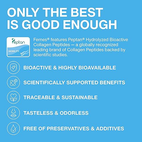 Miniatura 9 de Mobility - Péptidos de colágeno en polvo, glucosamina, condroitina, ácido hialurónico y vitamina C liposomal, apoyo para huesos y cartílagos para