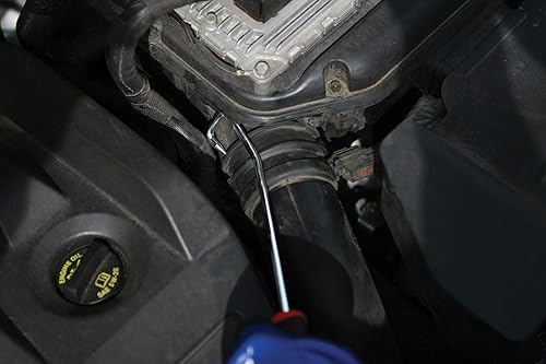 Miniatura 2 de Performance Tool W943 Herramienta de extracción de manguera de eje largo y corto de 13 pulgadas con agarres tri-lobulares, tratada térmicamente y