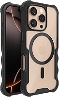 Vista 10 de Smartish® funda protectora magnética para iPhone 14 - Funda Gripzilla compatible con MagSafe [Resistente + Dura] Funda blindada de agarre pesado