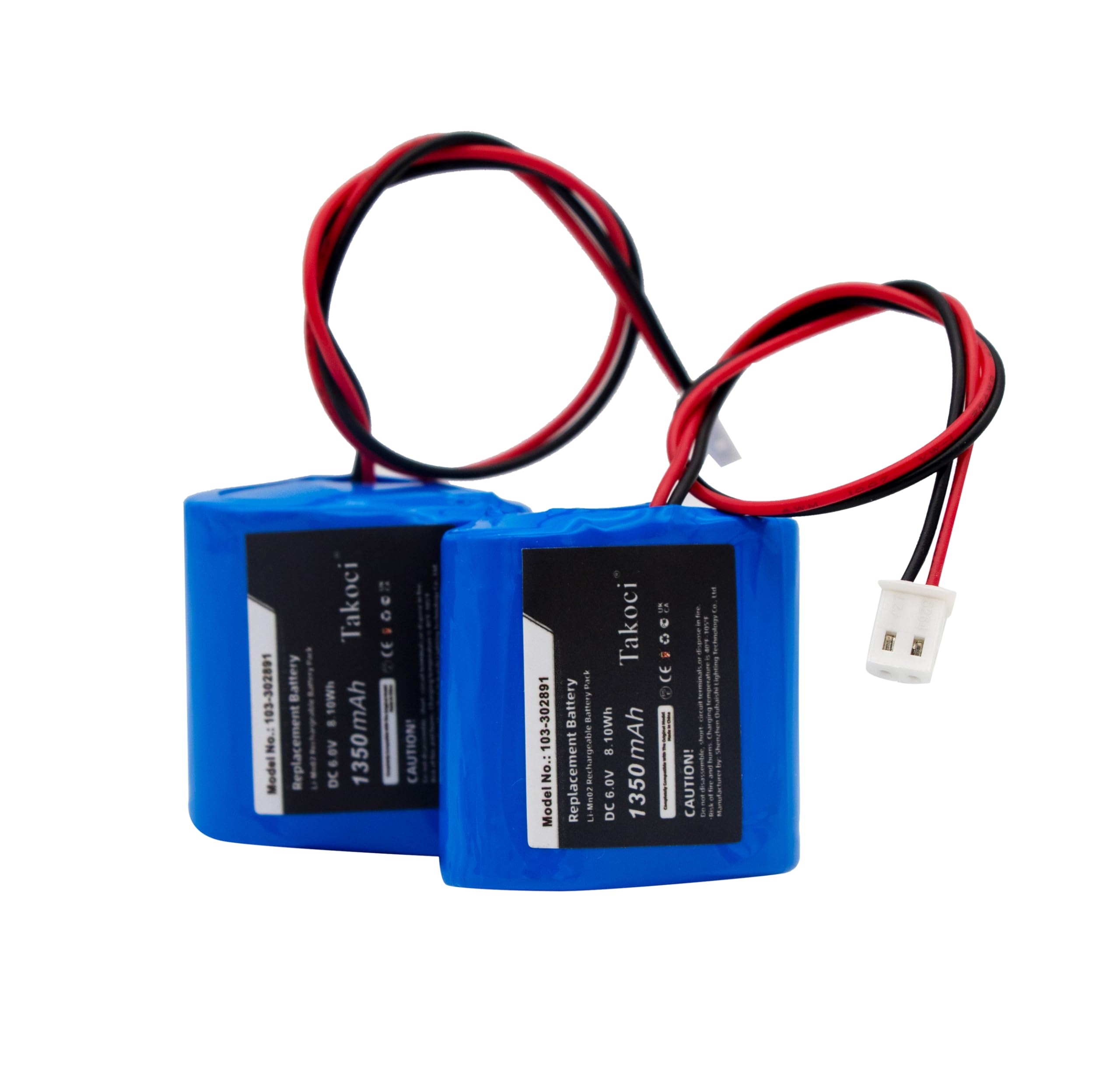 XOVKOUES Replacement Battery for Visonic Next CAM Next Cam detectors K9 PG2 Next Cam detectors PG2 Next CAM K9 PG2 wide angle Next CAM PG2 Next CAM PGS6.0V/1350mAh
