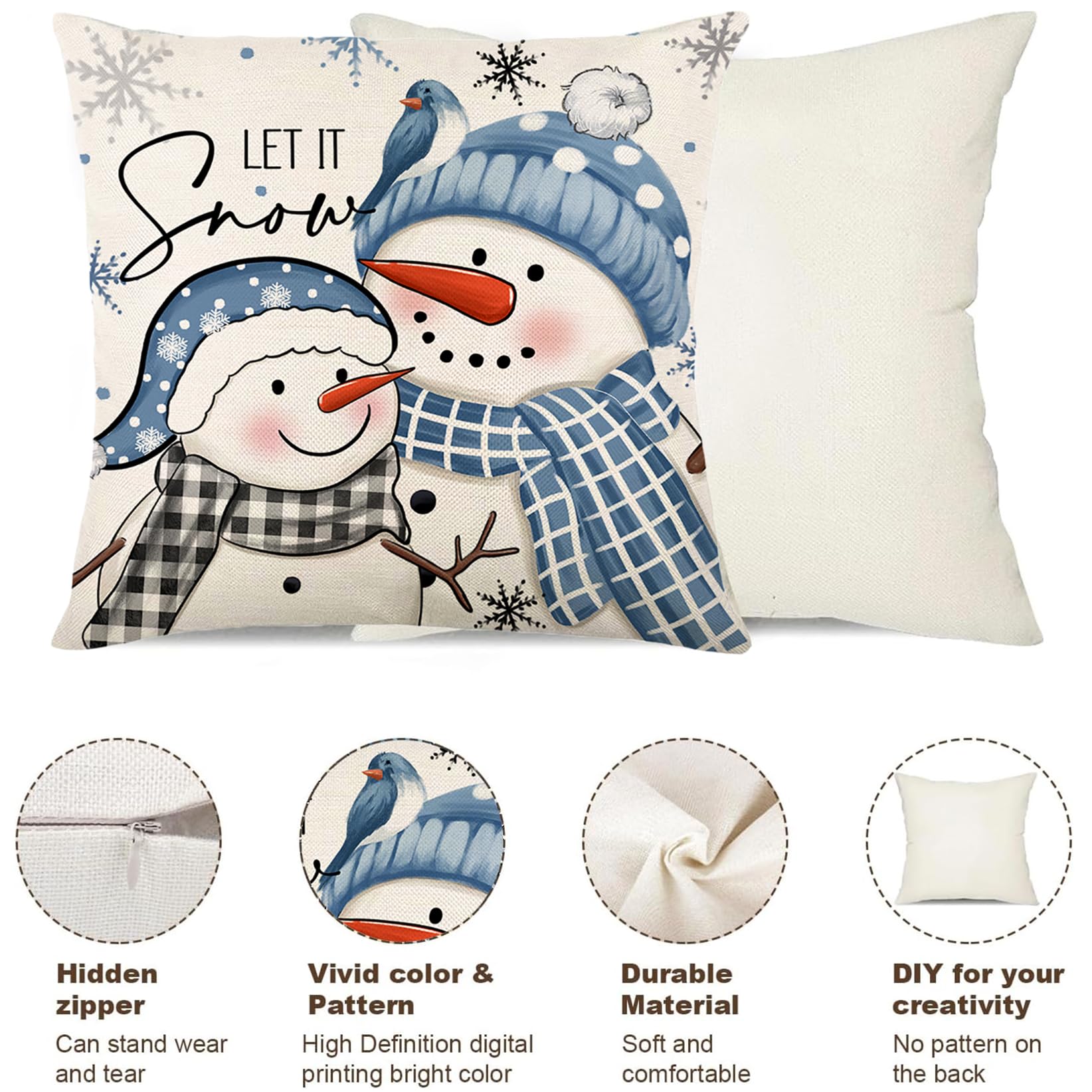 KY-Tech Christmas Cushion Covers - Image 3